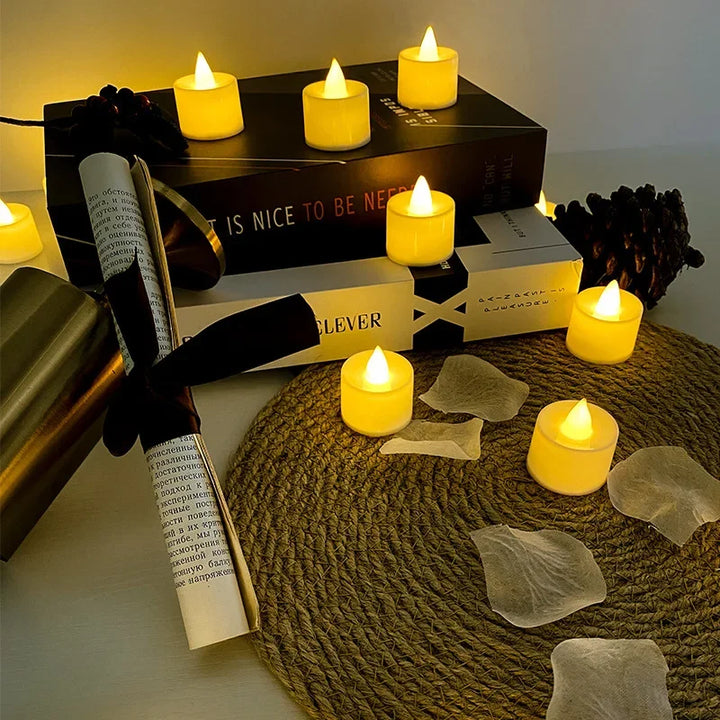 Flameless LED Tealight Candles