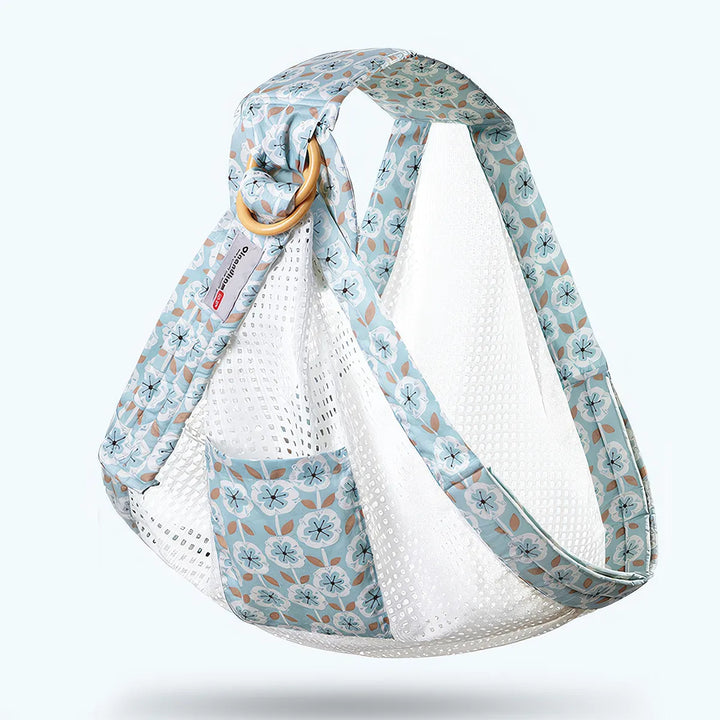 Breathable Baby Wrap Carrier: Dual-Use Sling & Nursing Cover