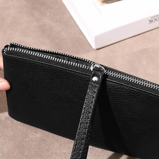 Women's Genuine Leather Wallet with Zipper