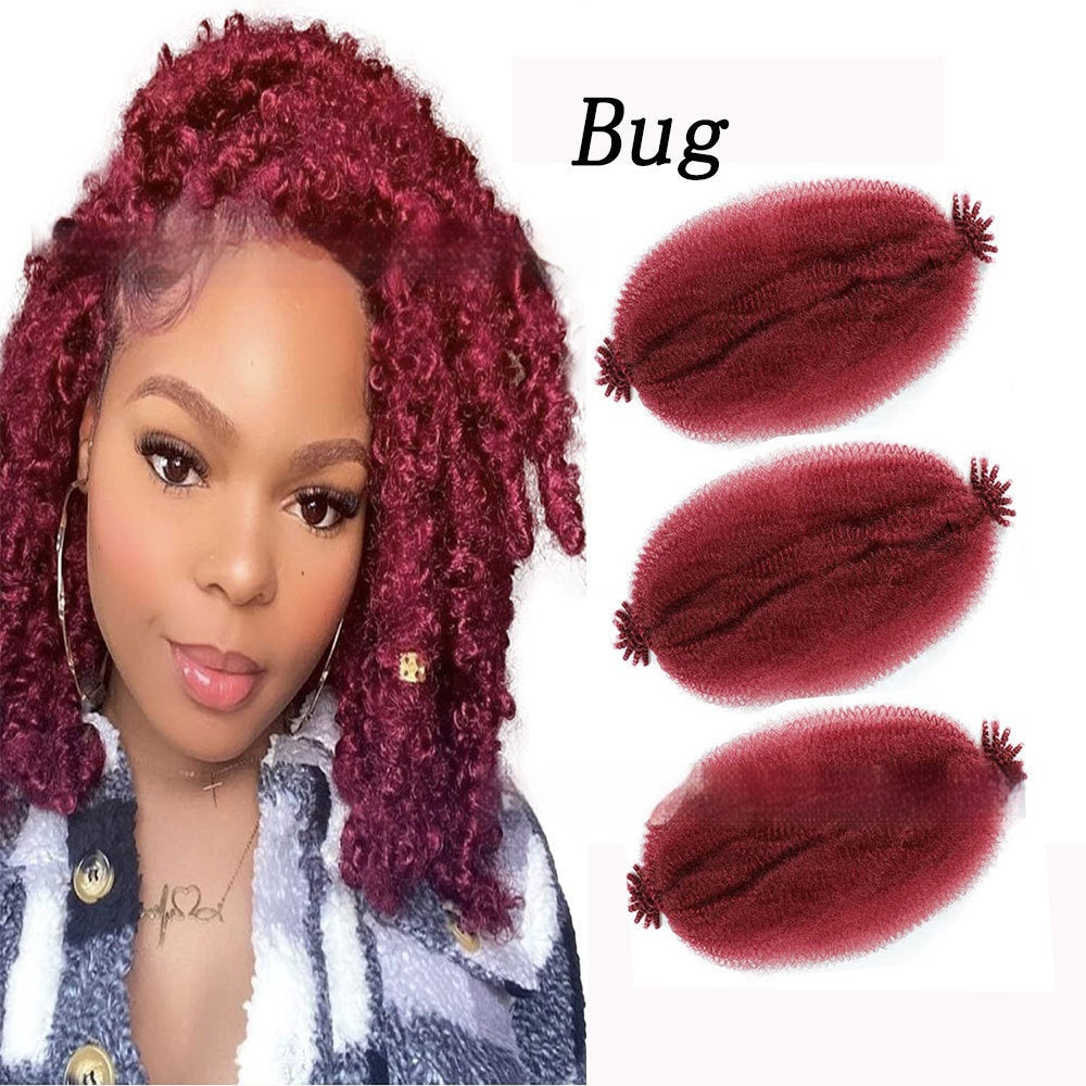 Wig Crochet Hair Springy Afro Twist Hair Chemical Fiber Wig Dreadlocks