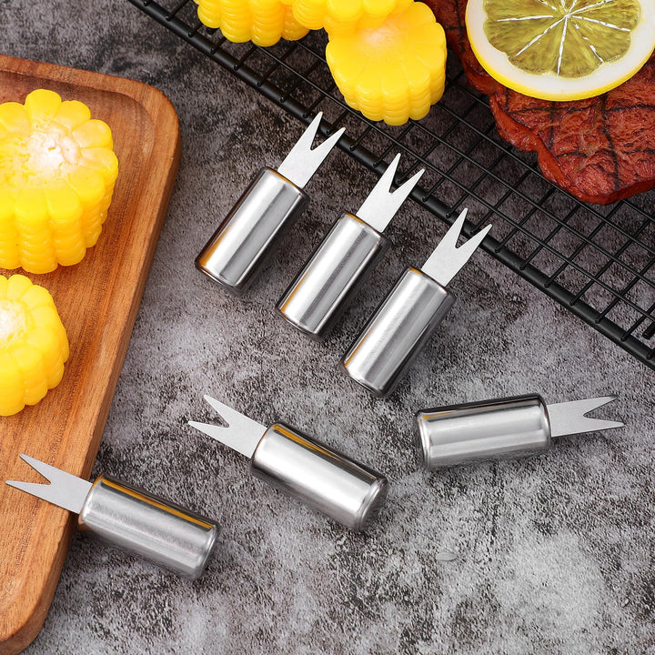 Stainless Steel Corn Cob Holders