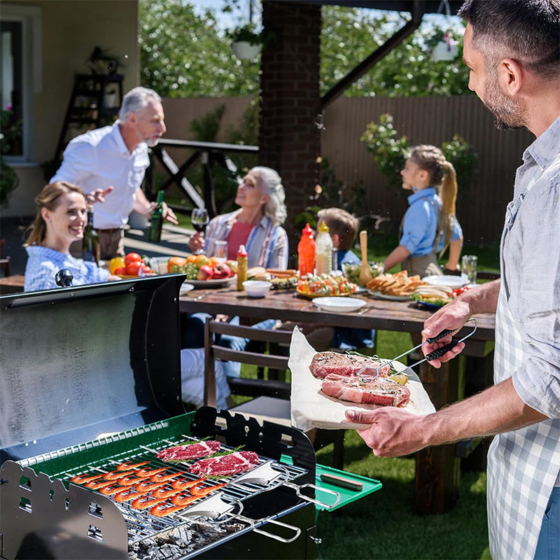 Stainless Steel BBQ Rolling Basket