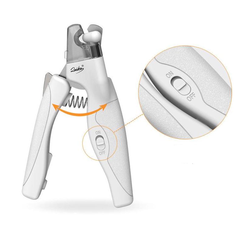 LED Pet Nail Clippers with Safety Light – Professional Grooming Tool