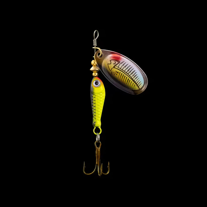 Rotating Metal Spinner Fishing Lure