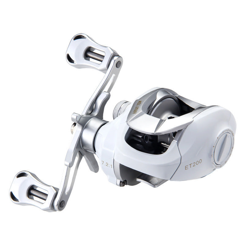 Small White Micro Item Bait Casting Reel Drip Wheel Speed Ratio Fishing Wheel