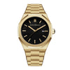 Color: Black face gold chain