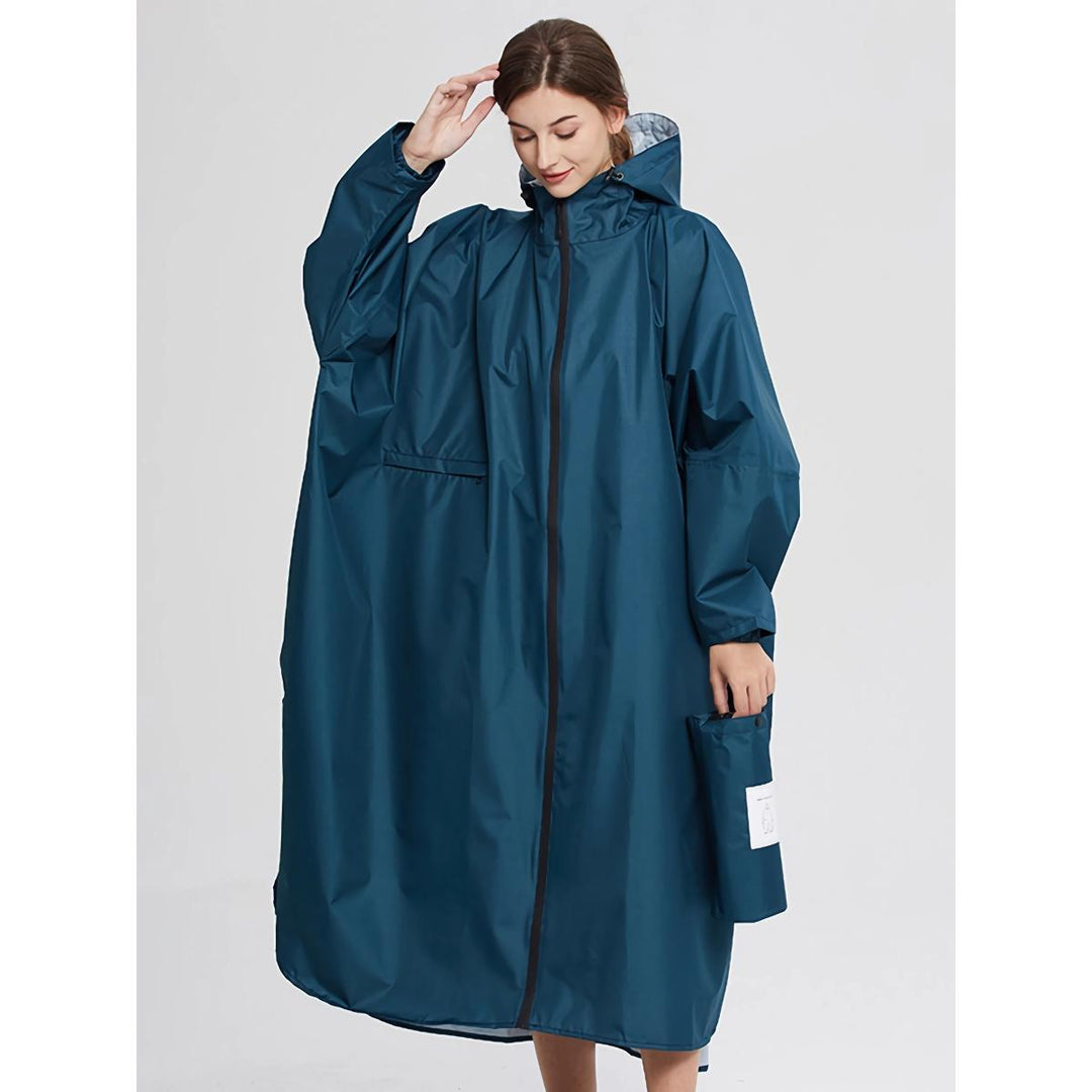 Long Waterproof Raincoat for Women