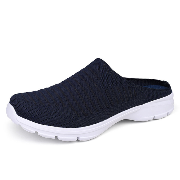 Summer Women's Sports Slippers Fly Woven Mesh Breathable