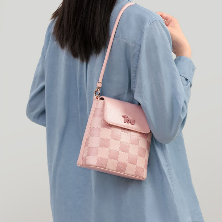 Sweet Biscuit Pattern Crossbody Shoulder Bag