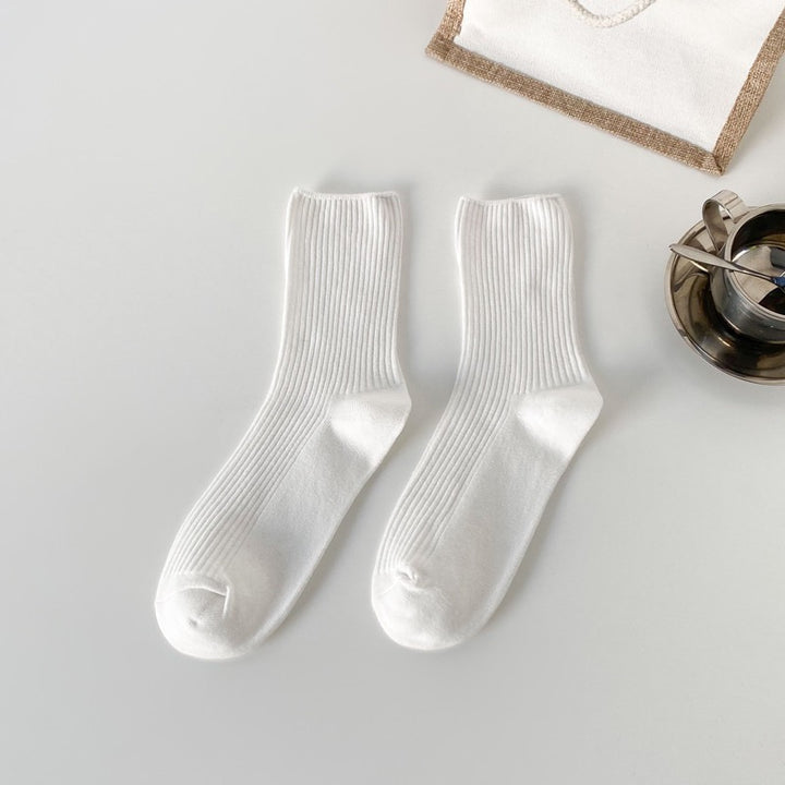 Retro Japanese Style Cotton Socks