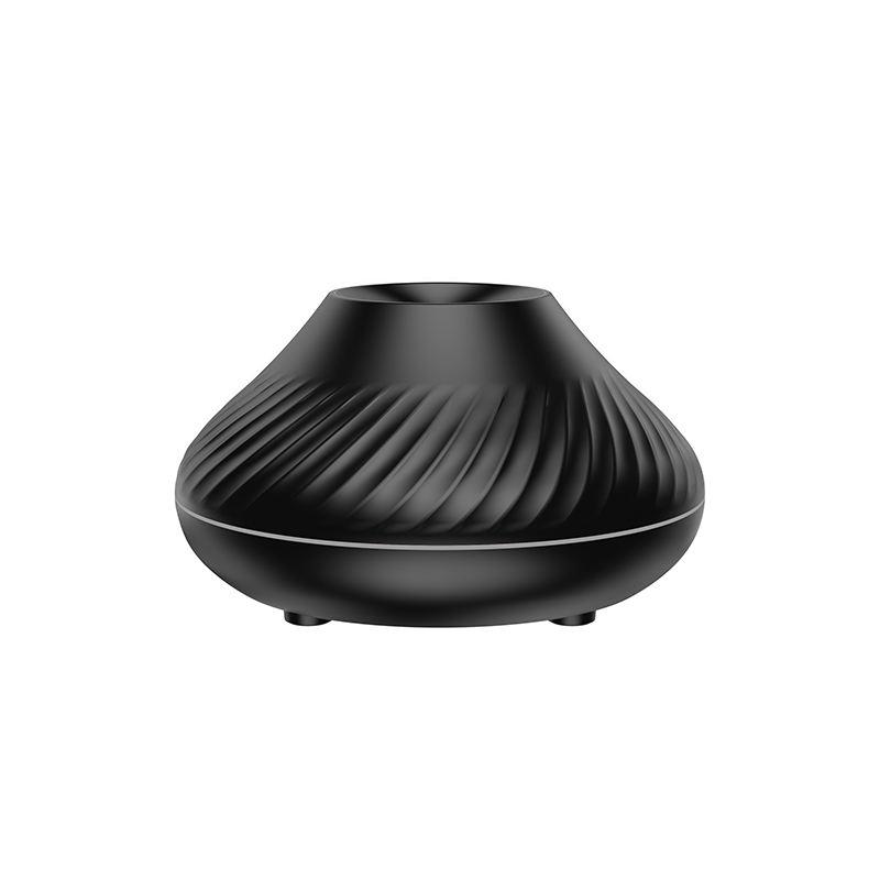 Flame Simulation Aromatherapy Humidifier with Colorful Gradient Night Light