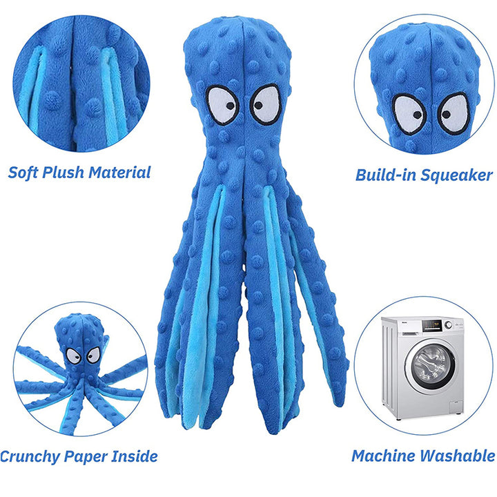 Durable Octopus Chew Toy for Dogs