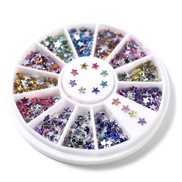 Star Shaped Nail Art Rhinestones