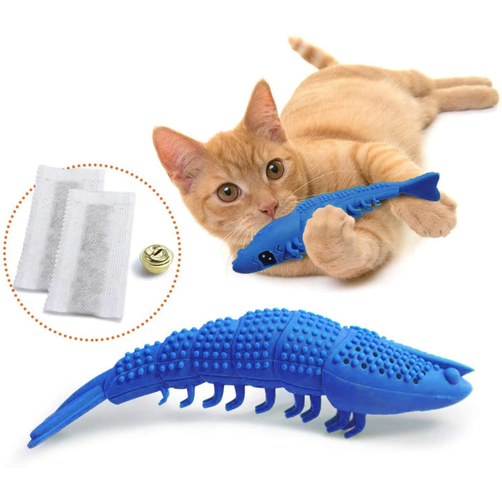 Interactive Cat Toothbrush Toy