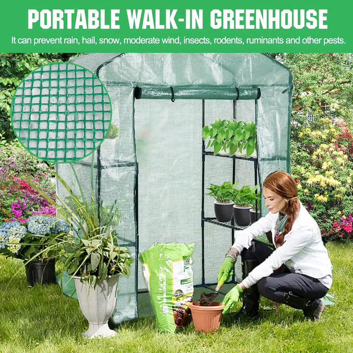 Walk-in Greenhouse Cover
