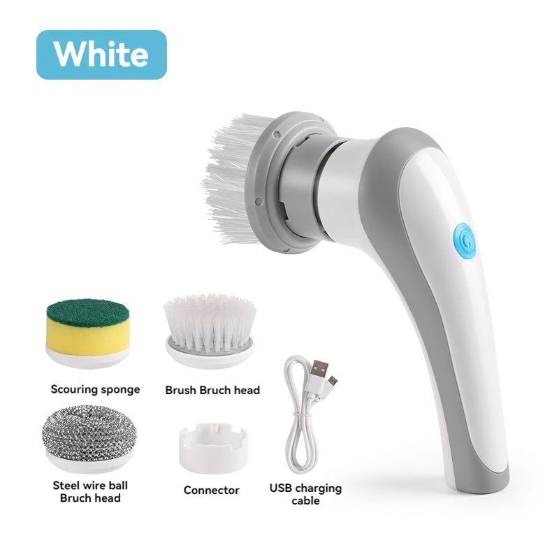 3-in-1 USB Rechargeable Electric Cleaning Brush