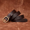 color: Coffee Round buckle