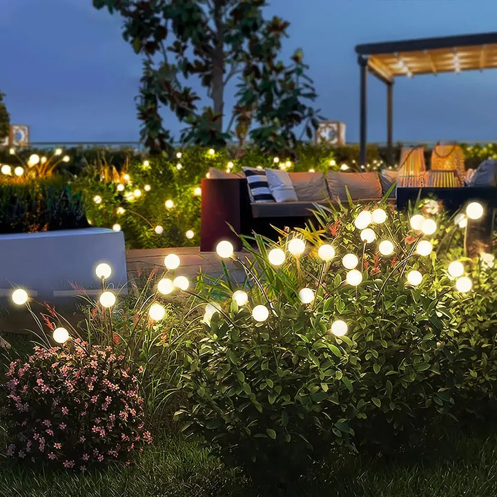 Solar Firefly Garden Lights: Vibrant Outdoor Decor