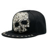 Color: Black Bottom Silver Big Skull