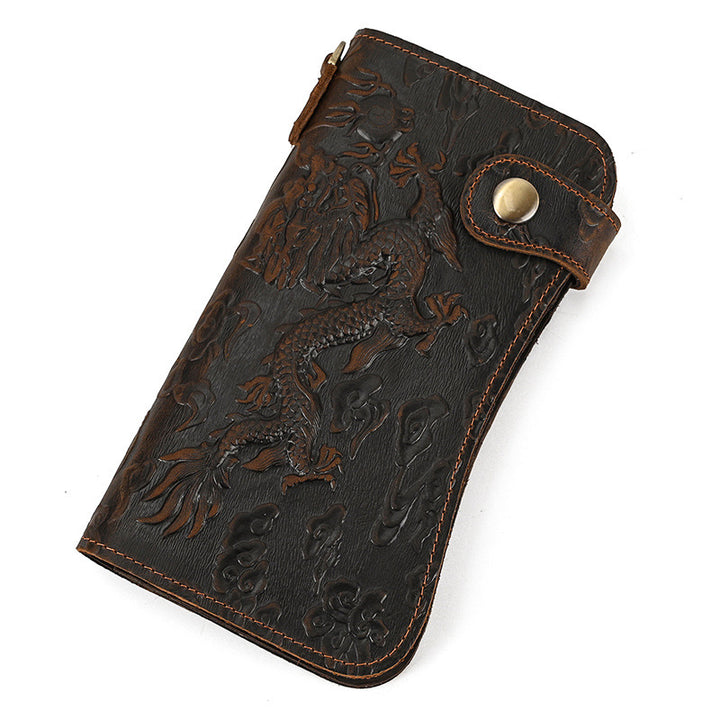 Men's Crazy Horse Leather Wallet