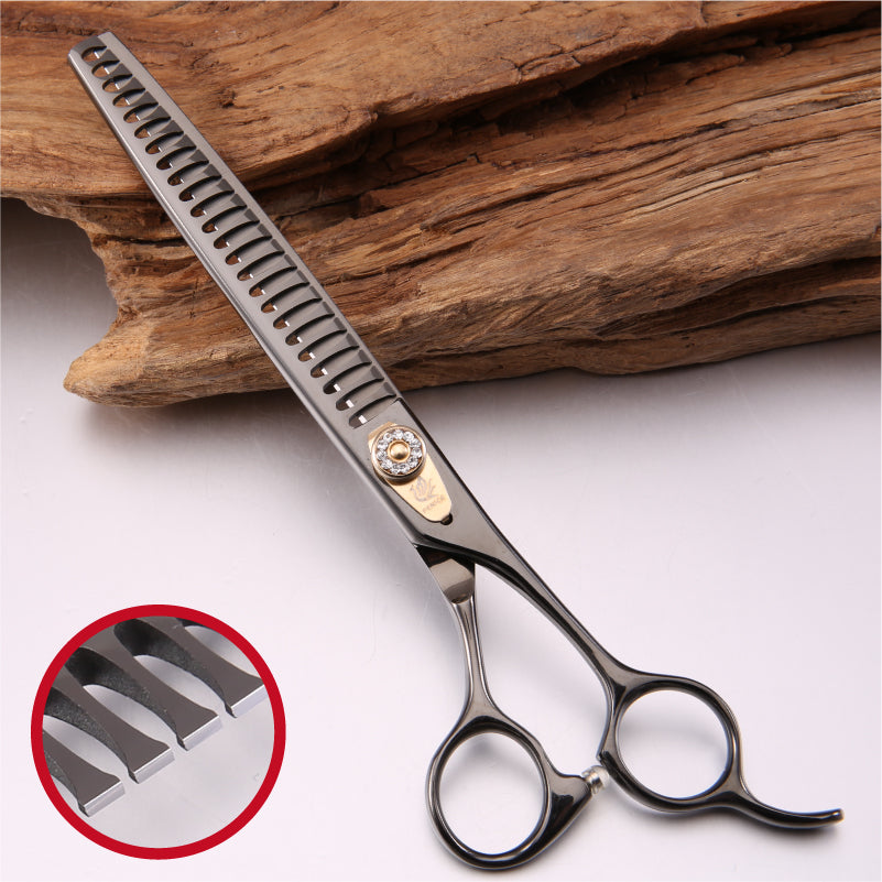 Professional Titanium-Coated Thinning Shears