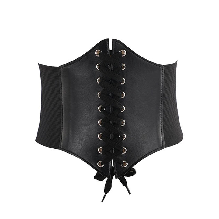 Corset Body Shapewear High Waist Wide Leather Belt