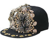 Color: Black Double Five Star Rivet
