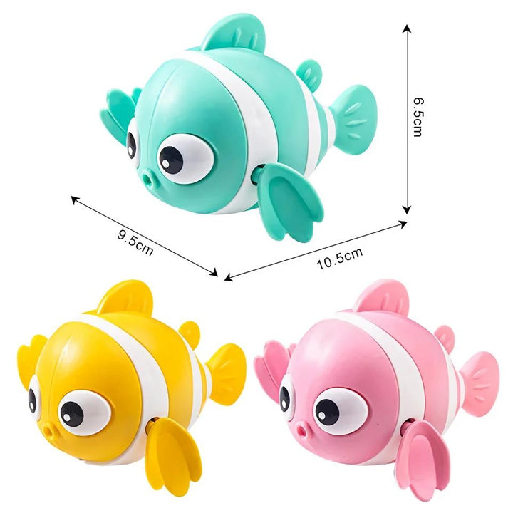 Baby Bath Wind-Up Swimming Fish Toy