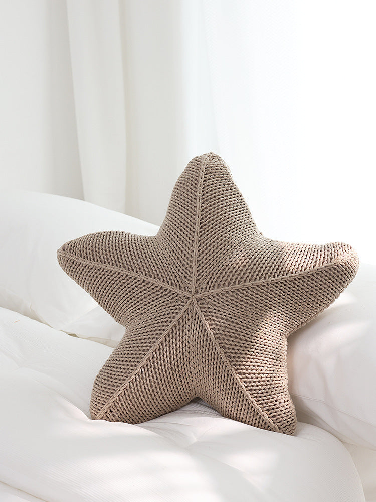 New Starfish Hand-knitted Special-shaped Pillow