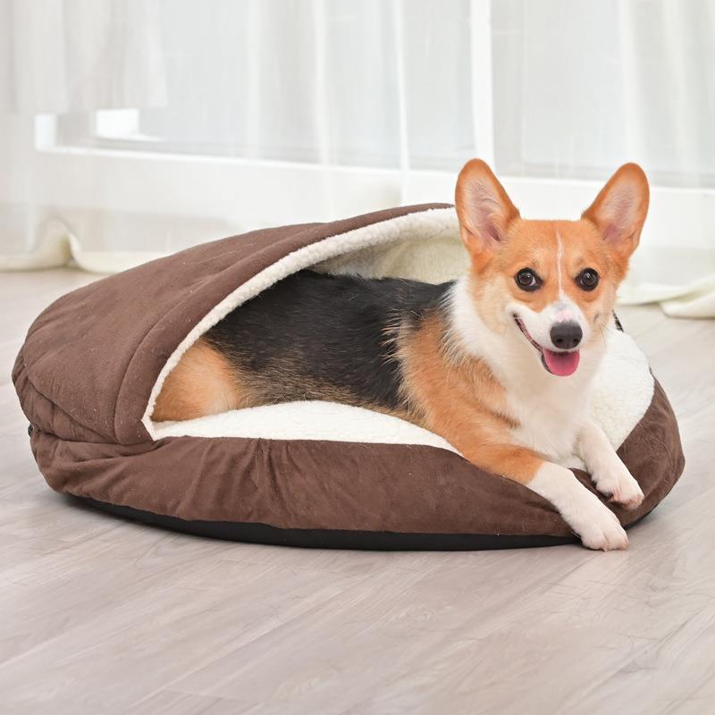 Detachable And Washable Cat Litter Winter Warm Closed - Trendha