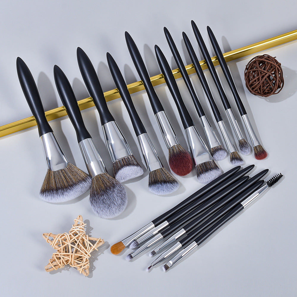 Black Makeup Brush Eyeliner Brush Suit