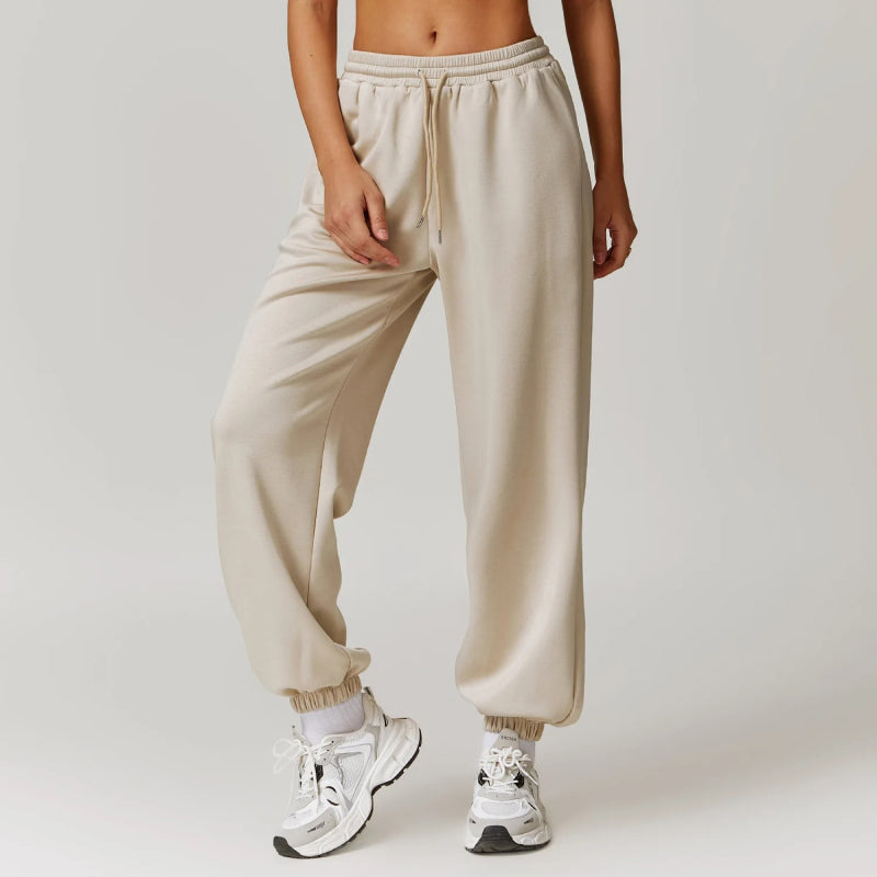 High Waisted Loose Fit Sweatpants