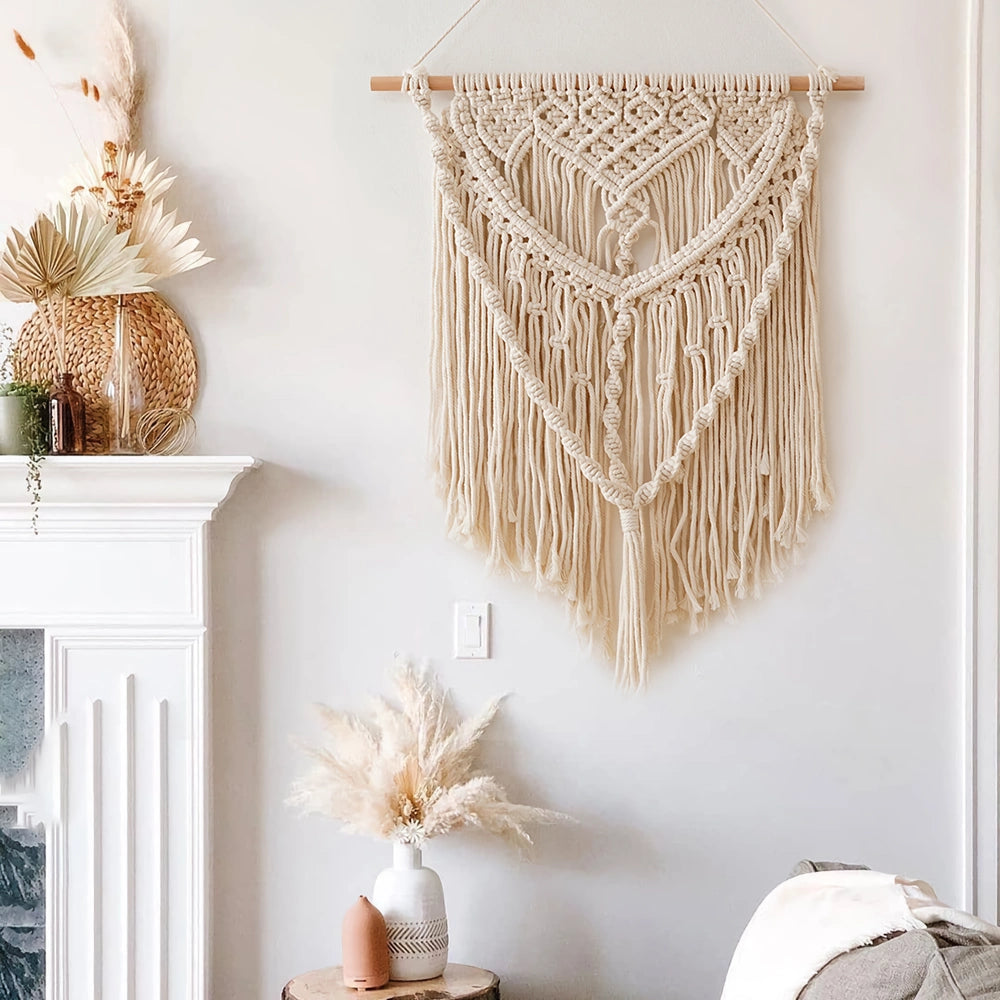 Beige Tapestry for Modern Minimalist Decor