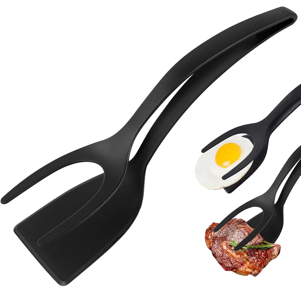 2 in 1 Grip Flip Spatula for Eggs, Pancakes, and More