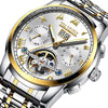 Color: Steel Belt Gold White