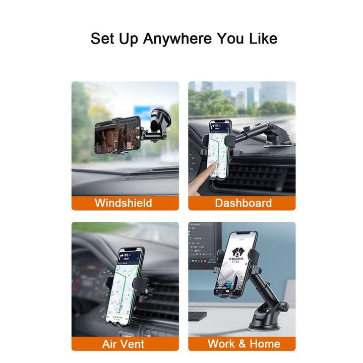 360° Universal Car Phone Holder: Secure Your Device Anywhere!