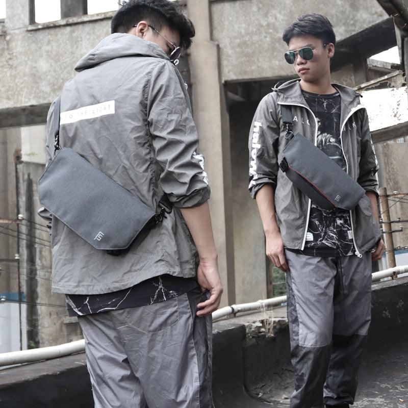 Casual Fashion Chest Bag Men's One Shoulder Diagonal Bag - Trendha