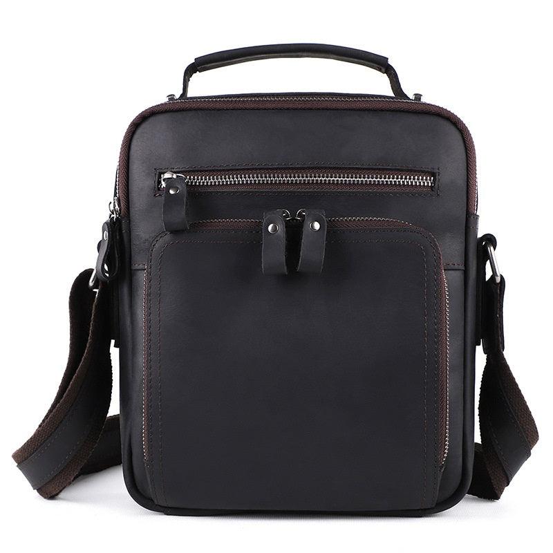 Casual Retro Large-capacity Leather Men's Bag - Trendha