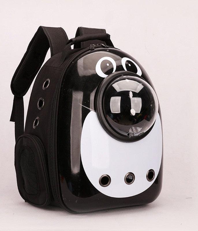 Cat Bag Going Out Portable Double Shoulder To Go Bag Pet Cat Backpack - Trendha