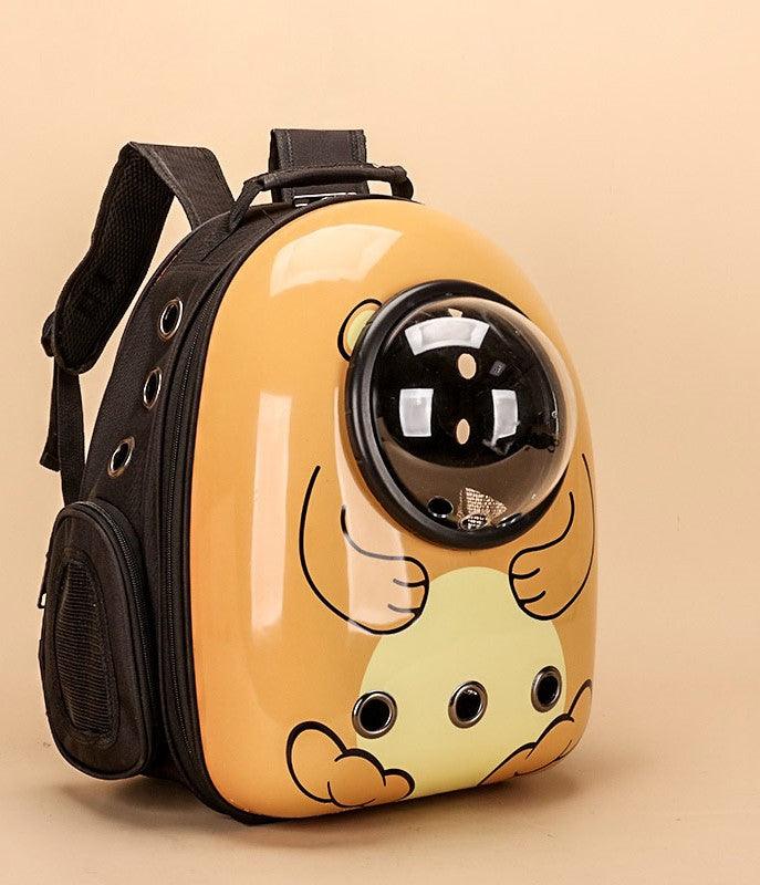 Cat Bag Going Out Portable Double Shoulder To Go Bag Pet Cat Backpack - Trendha