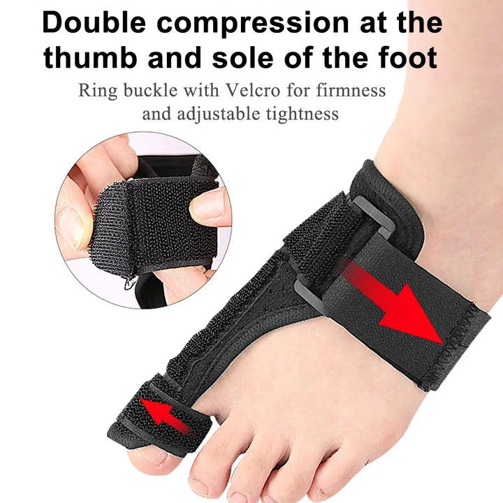 Bunion Corrector for Men and Women, Adjustable Toe Splint for Day and Night Support