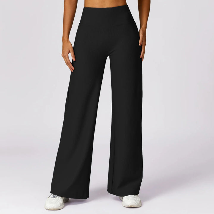 High Waisted Quick-Dry Flared Yoga Pants