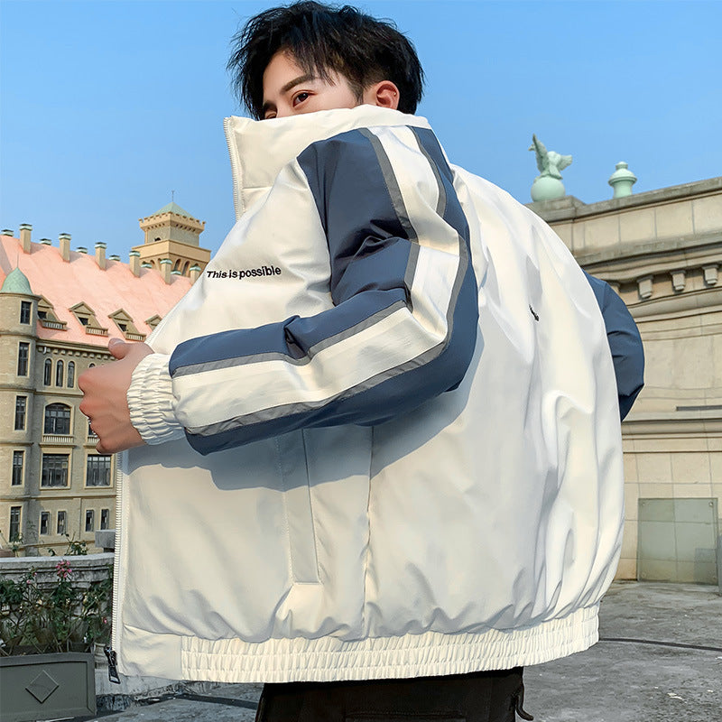 Men's Polyester Winter Jacket