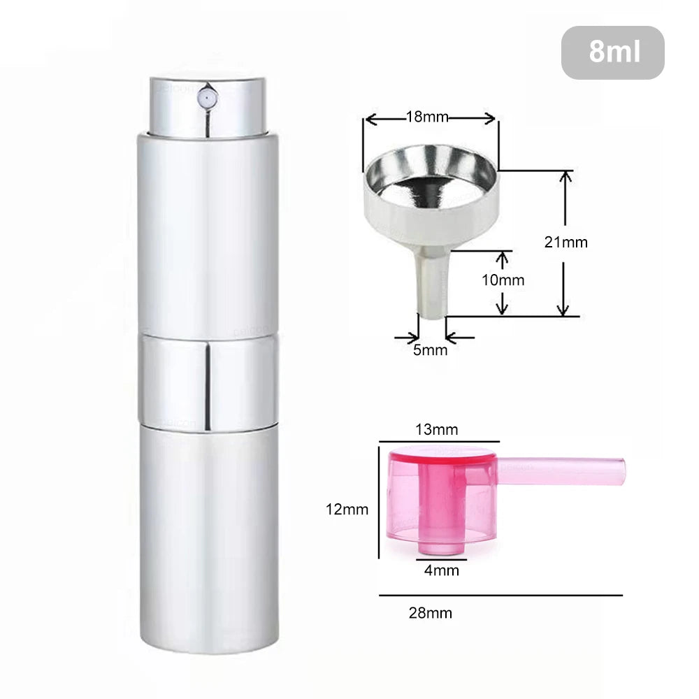 Portable Perfume Atomizer Spray Bottle