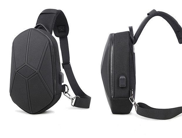 Chest Bag Waterproof Multifunctional USB Outdoor - Trendha