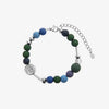 Color: Blue patchwork bracelet