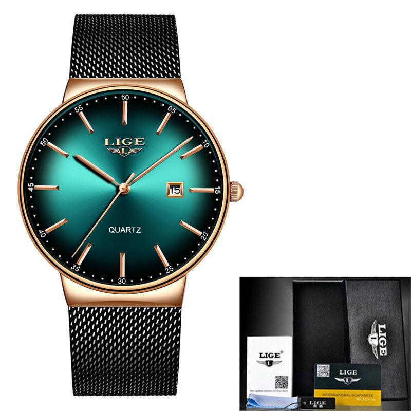 Cool Waterproof Multi-function Mesh Strap Watch - Trendha