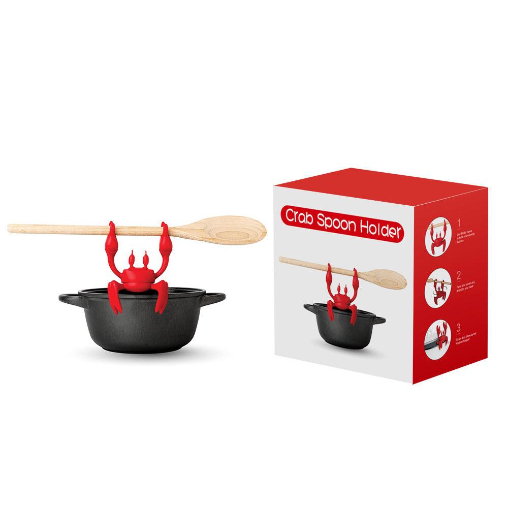 Crab Pot Side Clip Silicone Tableware Stand - Trendha