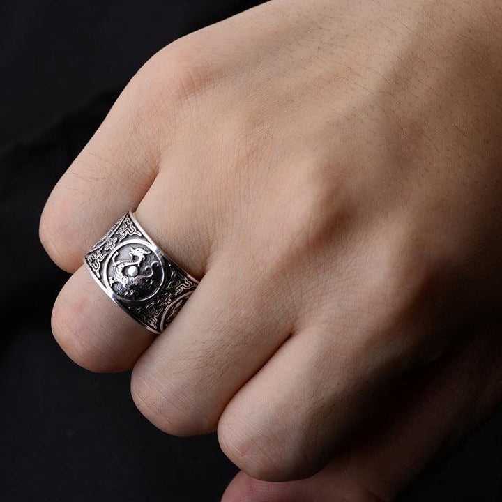 Creative Personality Wide Index Finger Ring - Trendha