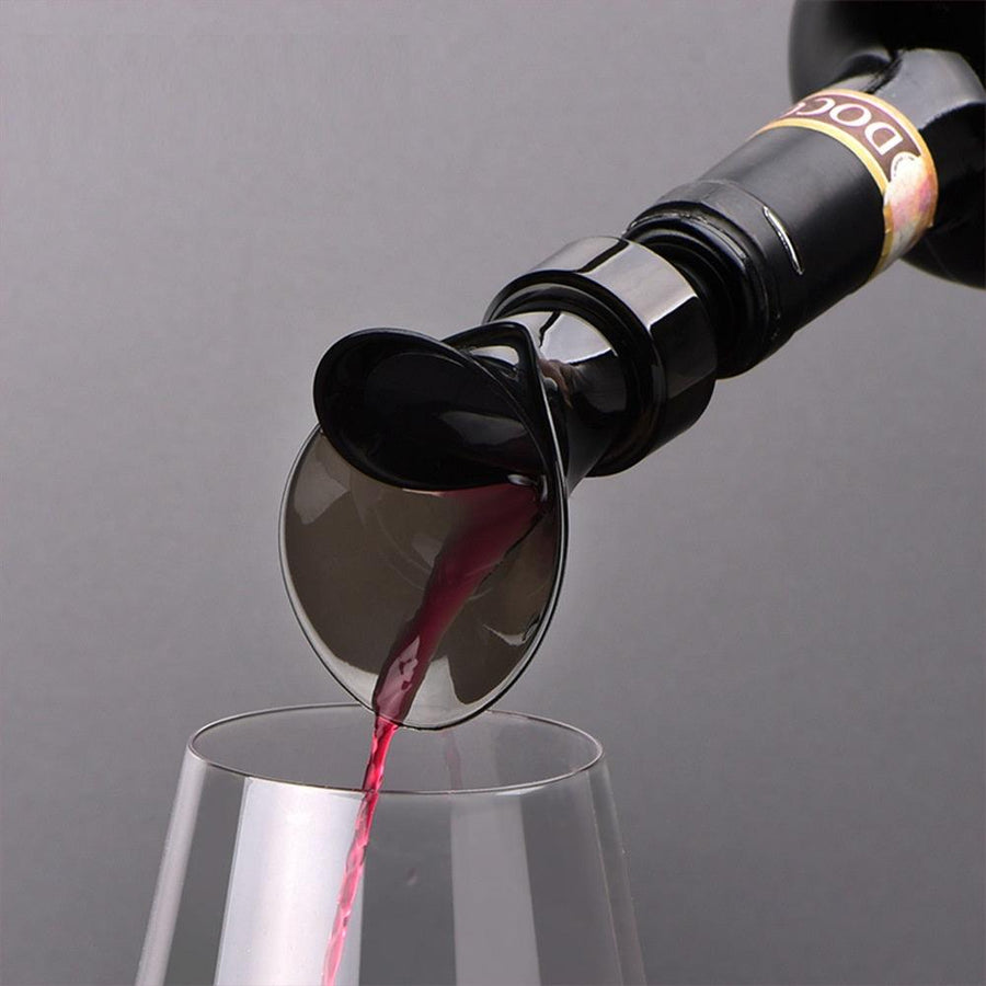 Creative Petal-shaped Red Wine Fresh-keeping Plug Wine Pourer - Trendha